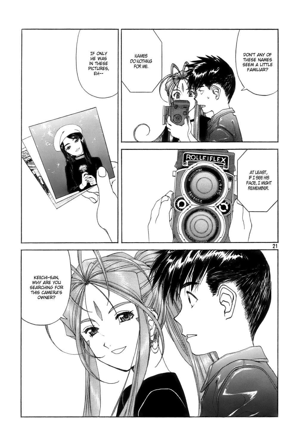 Ah! My Goddess Chapter 222 page 21 - Chapter 222: Camera's Memories
