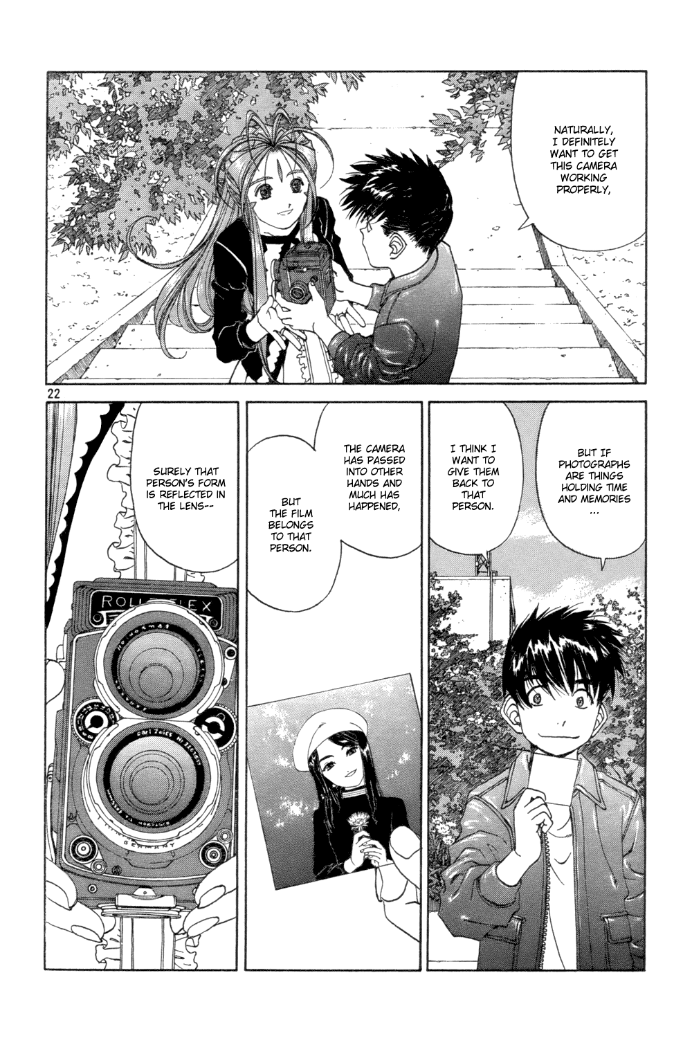 Ah! My Goddess Chapter 222 page 22 - Chapter 222: Camera's Memories