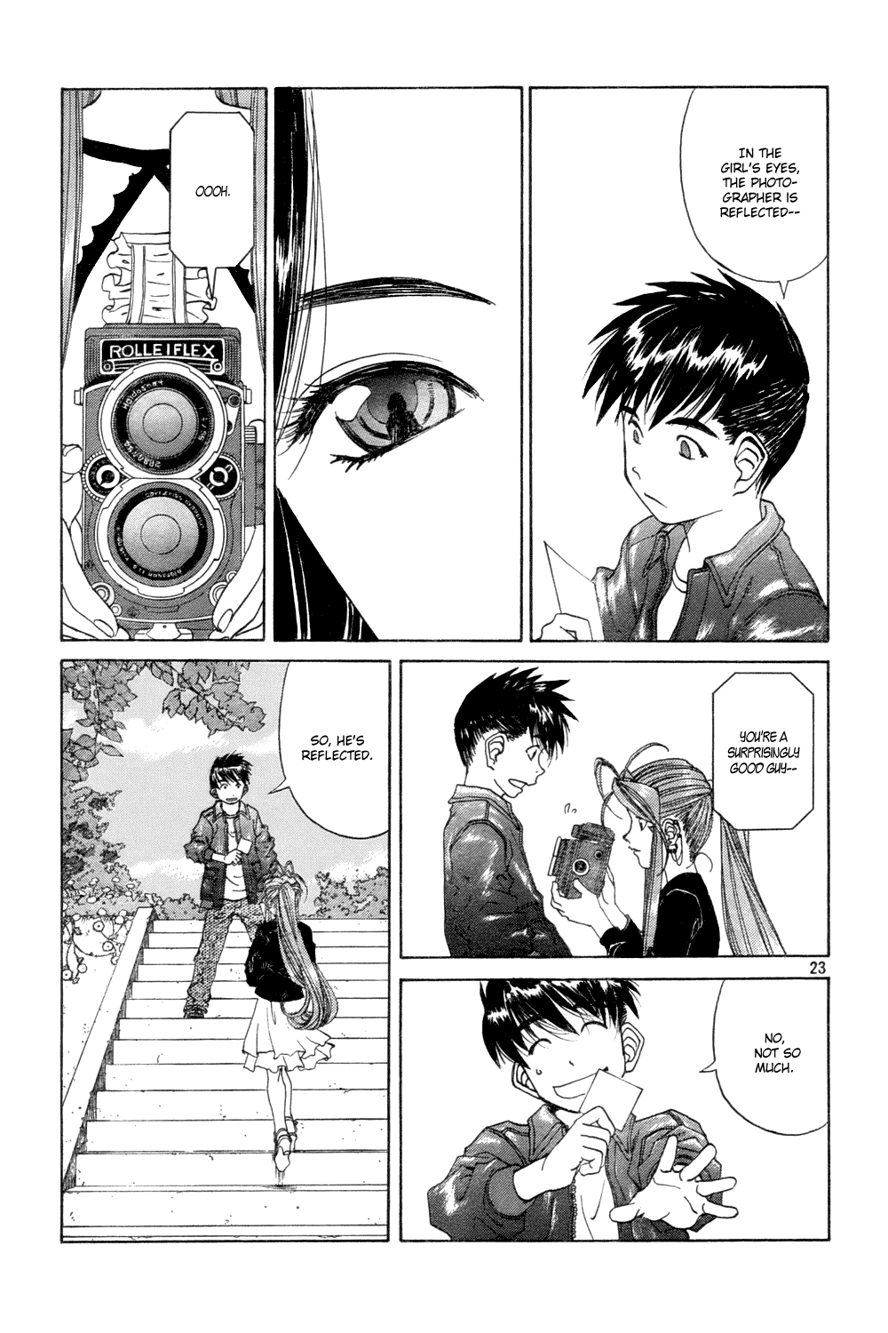 Ah! My Goddess Chapter 222 page 23 - Chapter 222: Camera's Memories