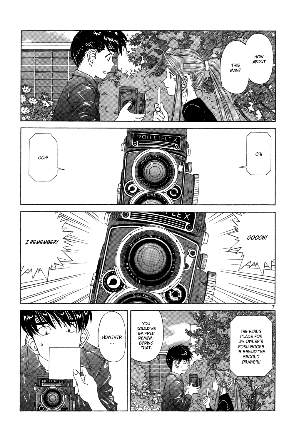 Ah! My Goddess Chapter 223 page 7 - Chapter 223: The Flower Can Continue To Bloom