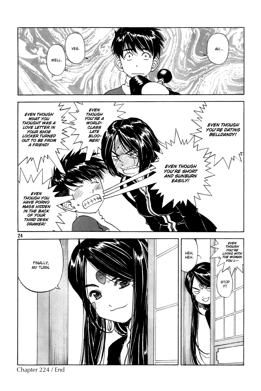 Ah! My Goddess Chapter 224 page 24 - Chapter 224: Drunken Queen