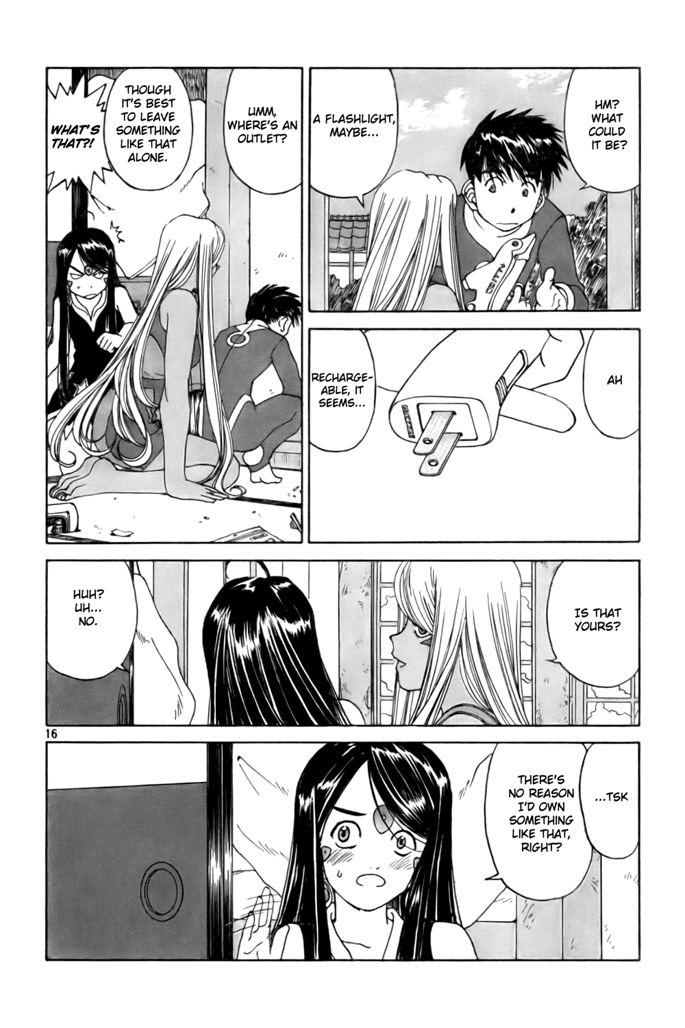 Ah! My Goddess Chapter 227 page 16 - Chapter 227: Why Does My Heart Throb So!?