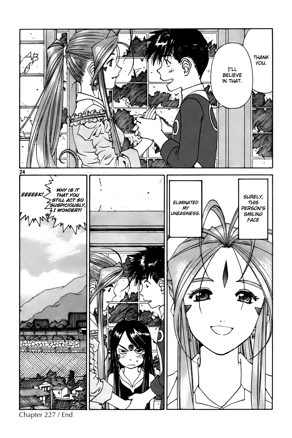 Ah! My Goddess Chapter 227 page 24 - Chapter 227: Why Does My Heart Throb So!?