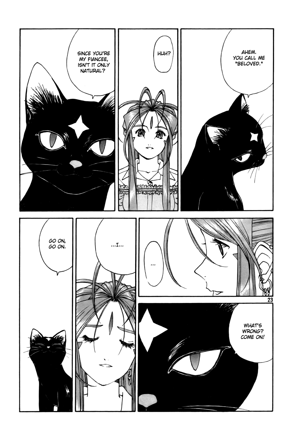 Ah! My Goddess Chapter 228 page 23 - Chapter 228: Overwritten Couplin