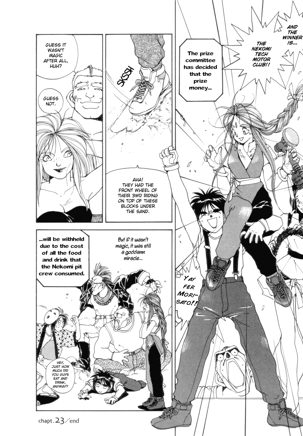 Ah! My Goddess Chapter 23 page 28 - Chapter 23: What a Miracle