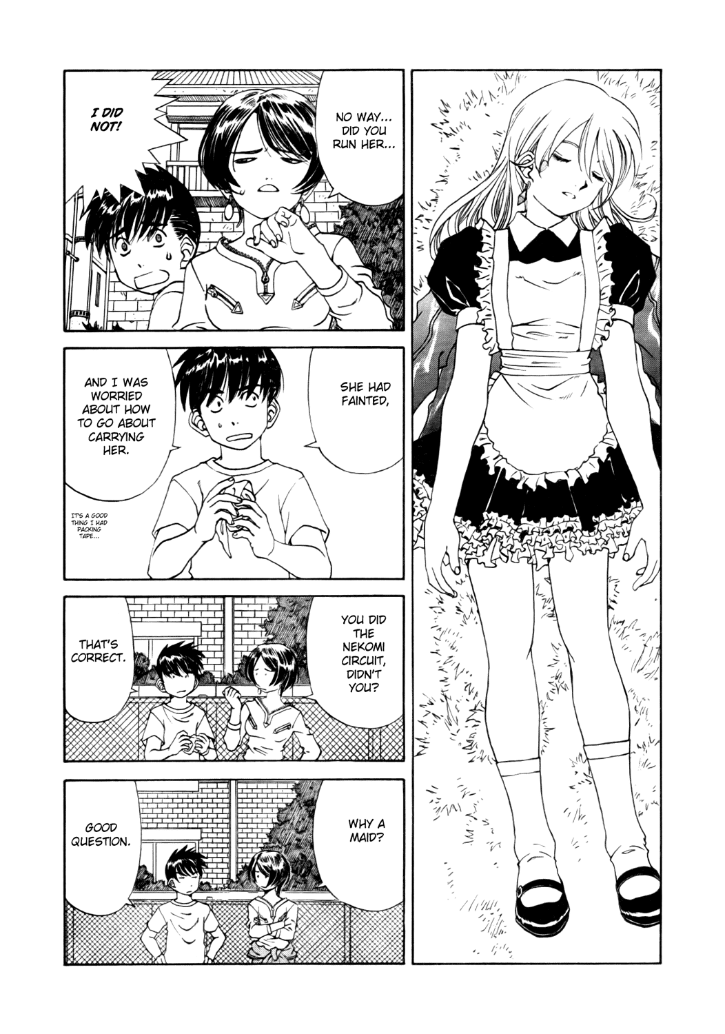 Ah! My Goddess Chapter 231 page 22 - Chapter 231: The Maid From the Sky
