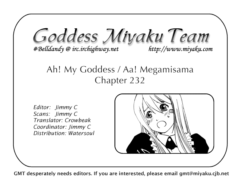 Ah! My Goddess Chapter 232 page 24 - Chapter 232: The Melancholy of a Clumsy Goddess