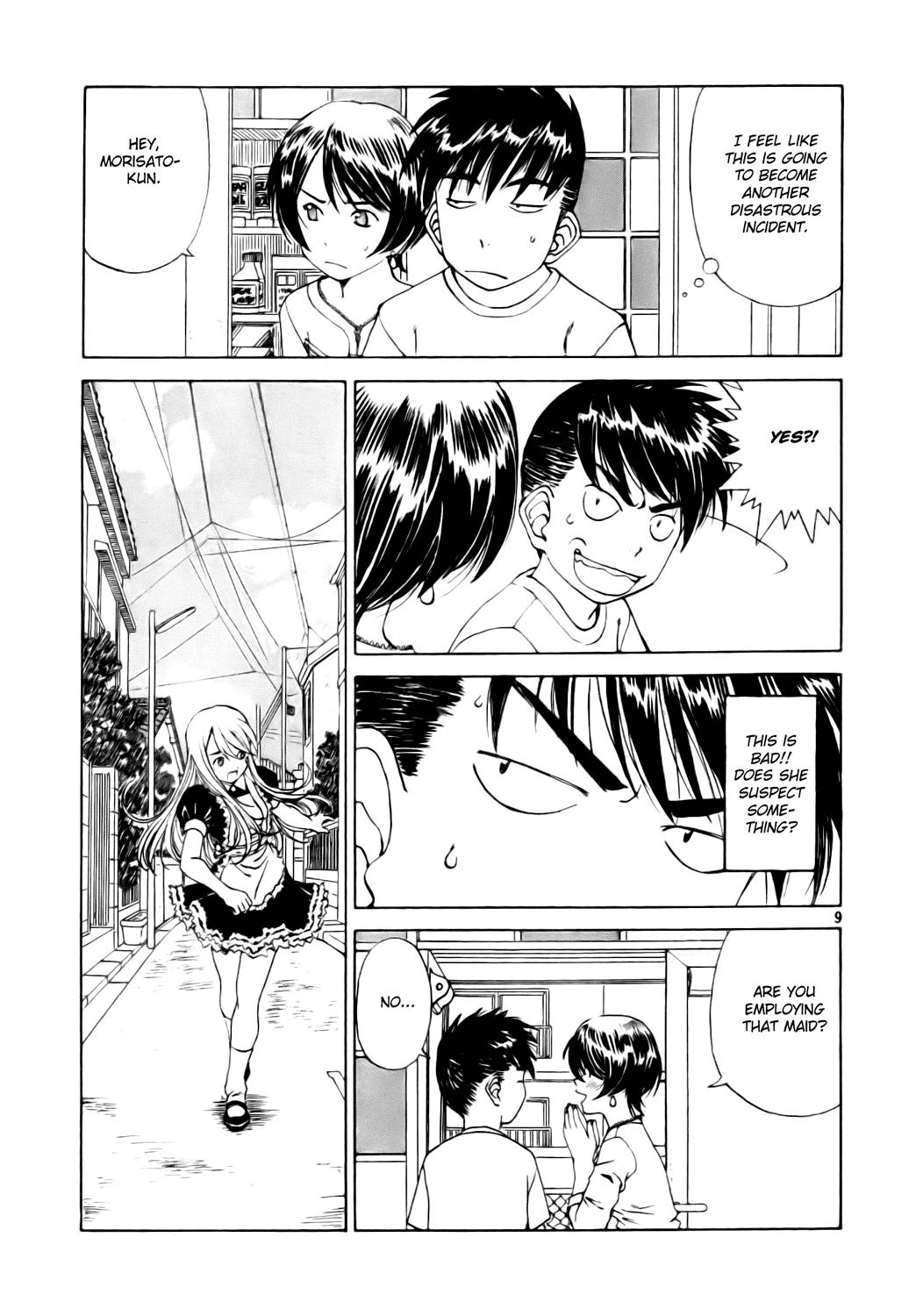 Ah! My Goddess Chapter 232 page 9 - Chapter 232: The Melancholy of a Clumsy Goddess