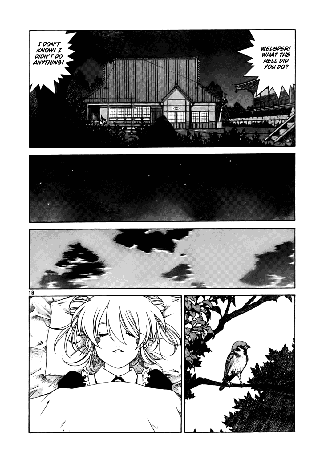 Ah! My Goddess Chapter 233 page 18 - Chapter 233: A World Without Sound