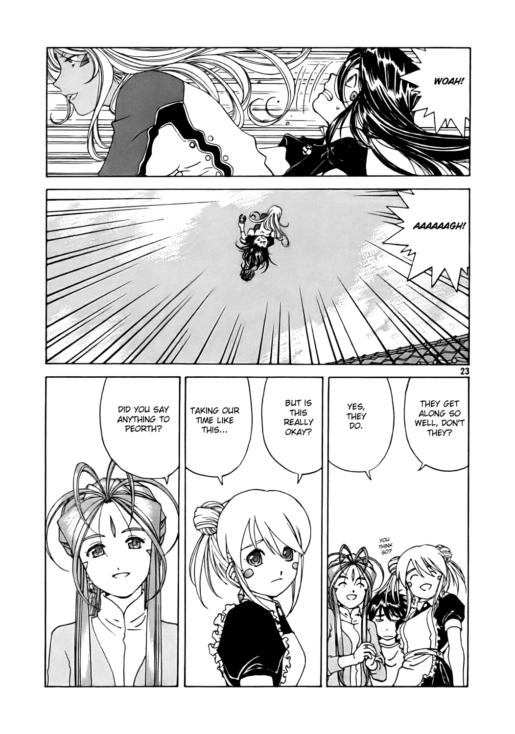 Ah! My Goddess Chapter 233 page 23 - Chapter 233: A World Without Sound