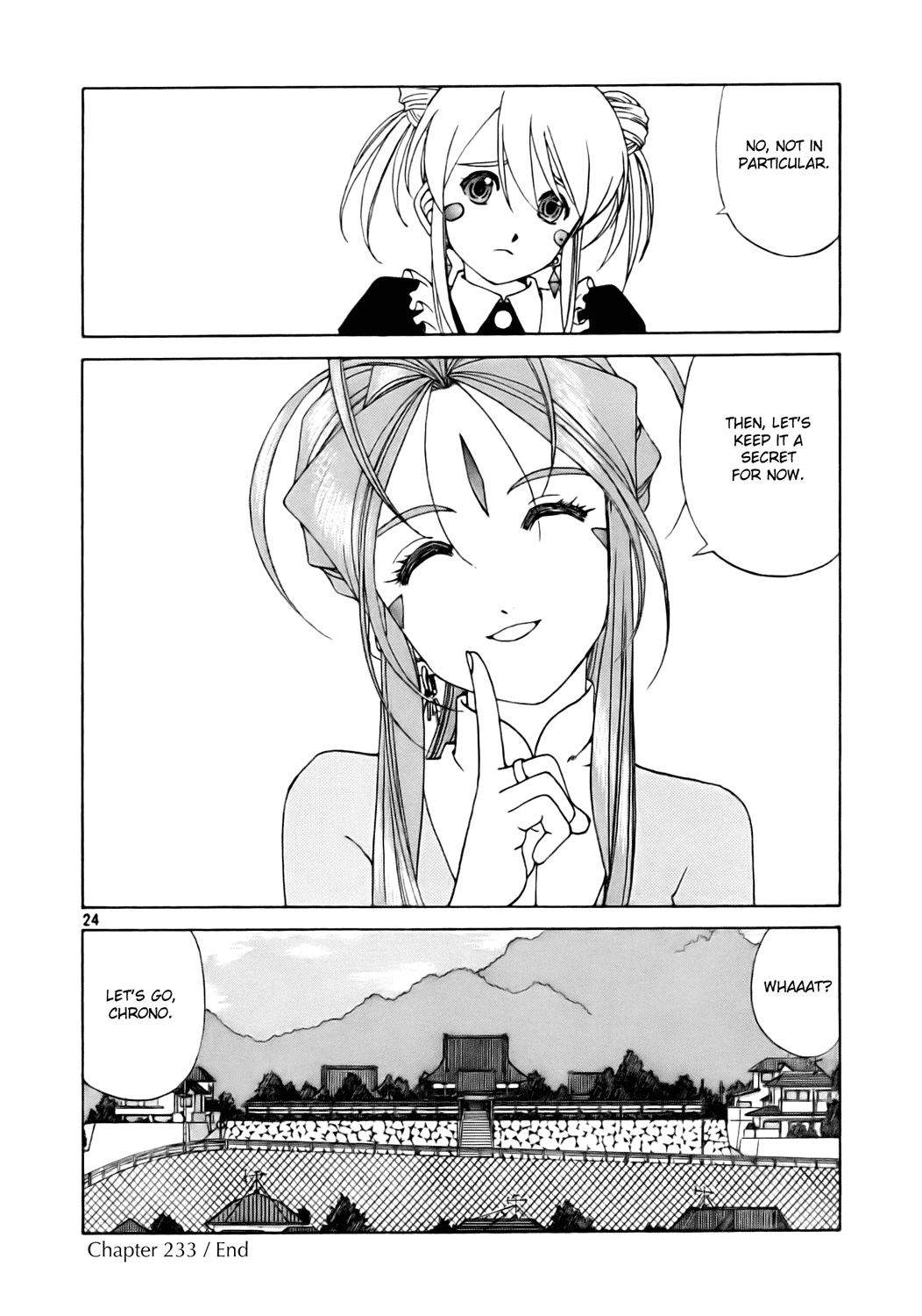 Ah! My Goddess Chapter 233 page 24 - Chapter 233: A World Without Sound