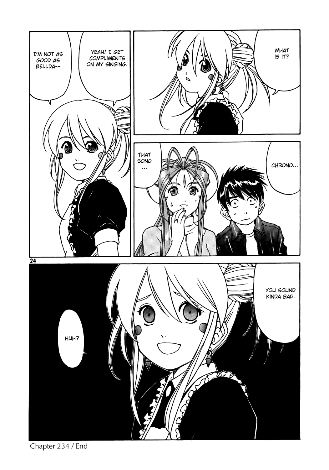 Ah! My Goddess Chapter 234 page 24 - Chapter 234: Change of Tone