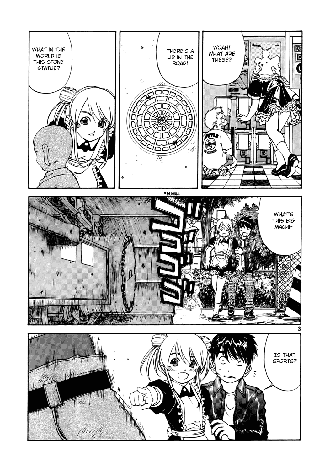 Ah! My Goddess Chapter 234 page 3 - Chapter 234: Change of Tone