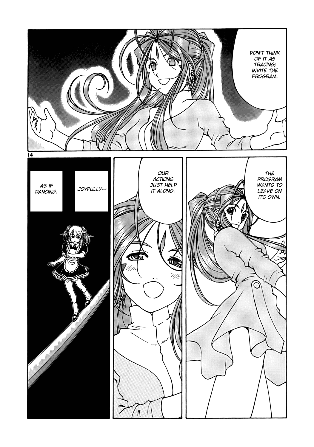 Ah! My Goddess Chapter 235 page 14 - Chapter 235: An Increase in the Propagation of Errors