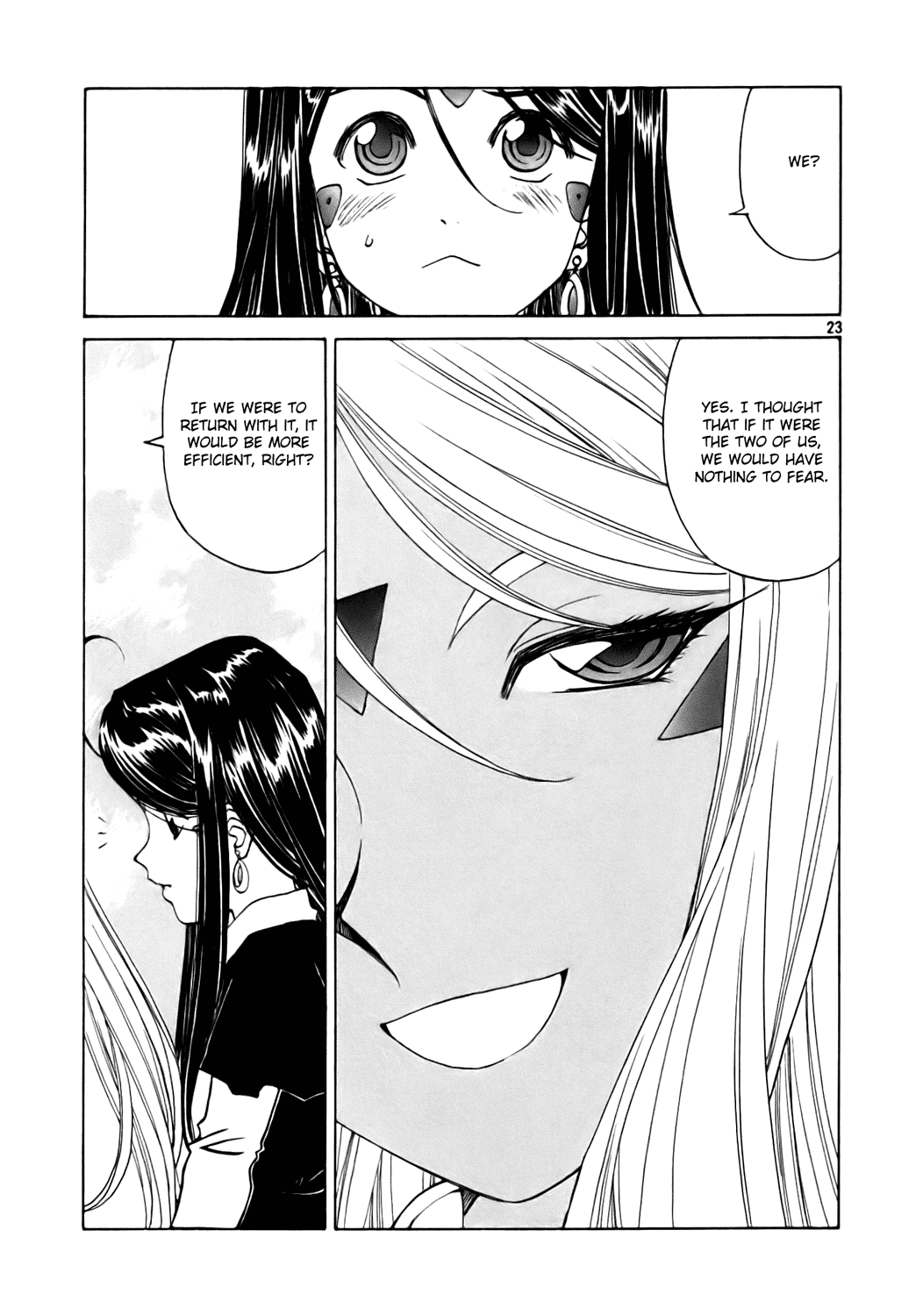 Ah! My Goddess Chapter 235 page 23 - Chapter 235: An Increase in the Propagation of Errors