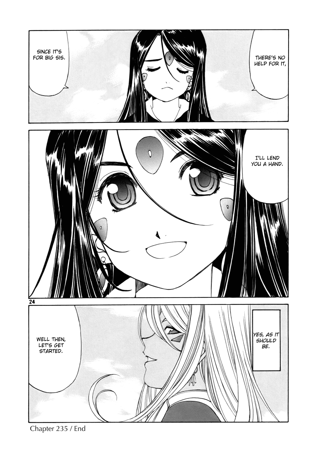 Ah! My Goddess Chapter 235 page 24 - Chapter 235: An Increase in the Propagation of Errors