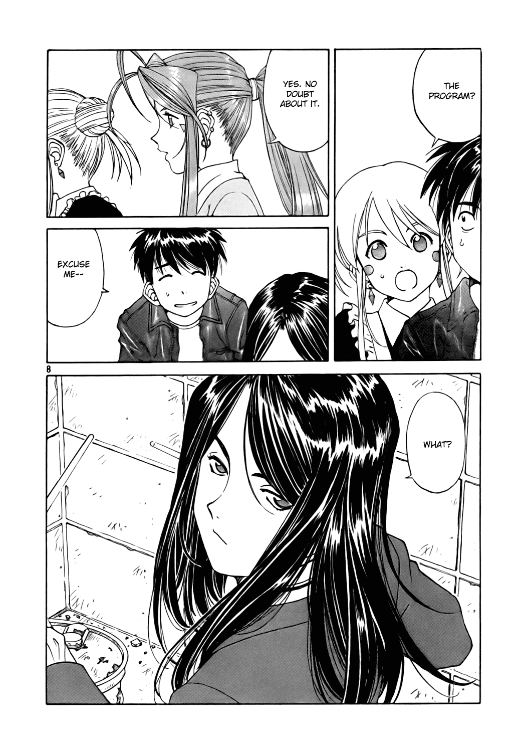 Ah! My Goddess Chapter 235 page 8 - Chapter 235: An Increase in the Propagation of Errors