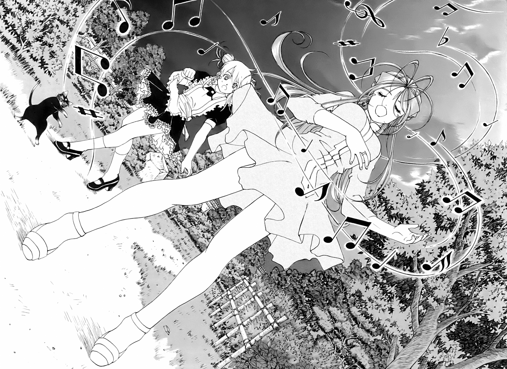 Ah! My Goddess Chapter 238 page 22 - Chapter 238: Chrono's Dance Performance