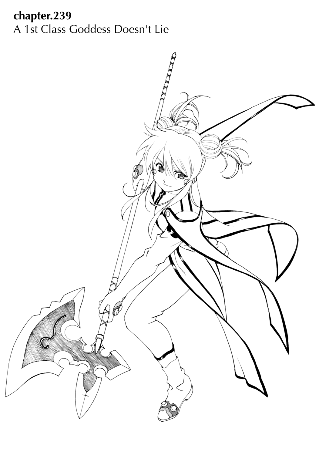 Ah! My Goddess Chapter 239 page 1 - Chapter 239: Goddesses First Class Don't Lie