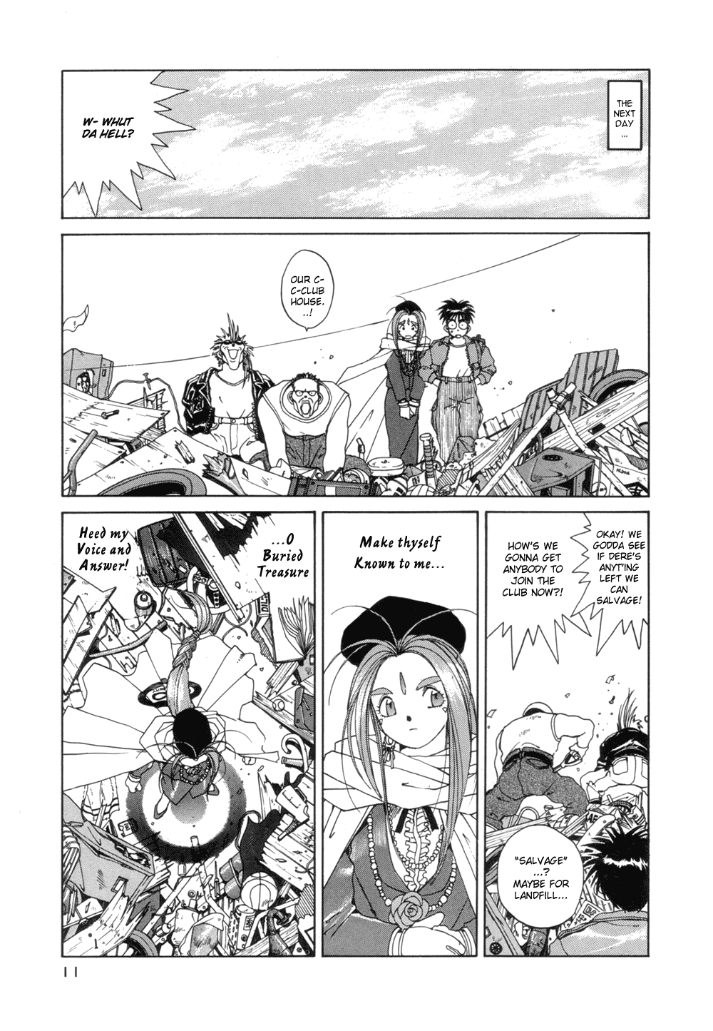 Ah! My Goddess Chapter 24 page 13 - Chapter 24: On a Wing and a Prayer