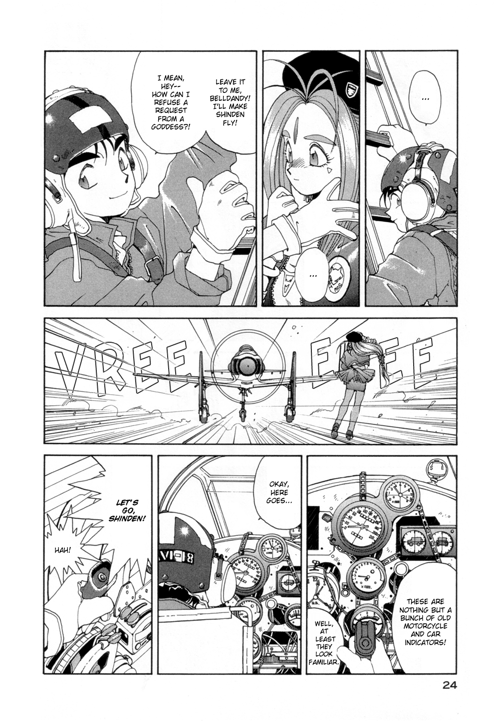 Ah! My Goddess Chapter 24 page 26 - Chapter 24: On a Wing and a Prayer