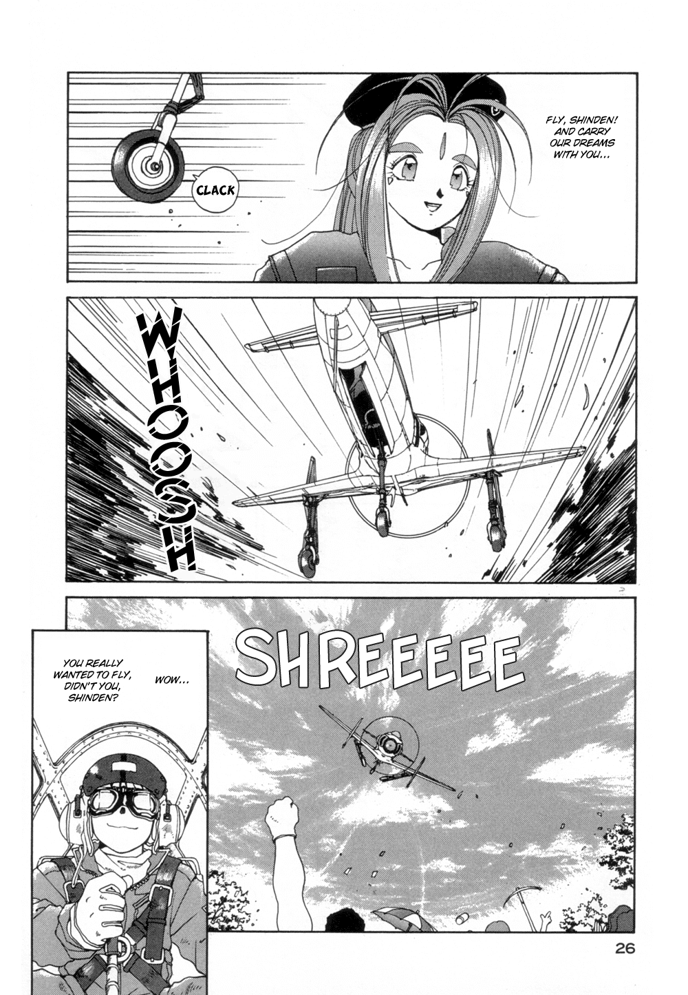 Ah! My Goddess Chapter 24 page 28 - Chapter 24: On a Wing and a Prayer