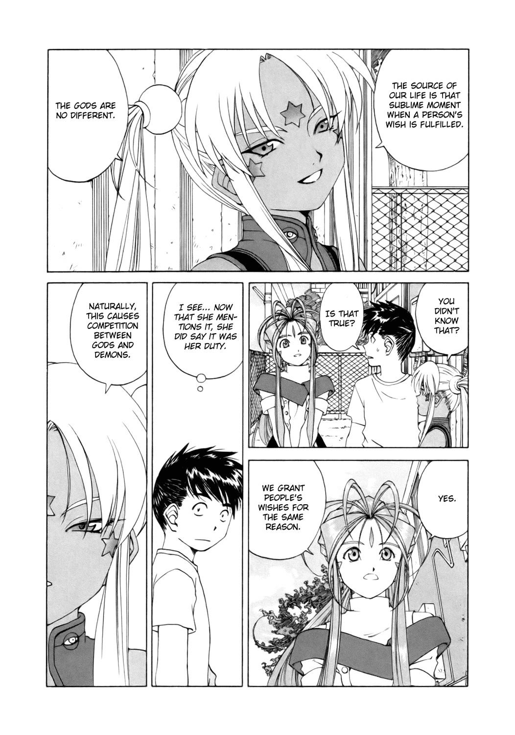 Ah! My Goddess Chapter 243 page 12 - Chapter 243: Let Me Grant Your Wish