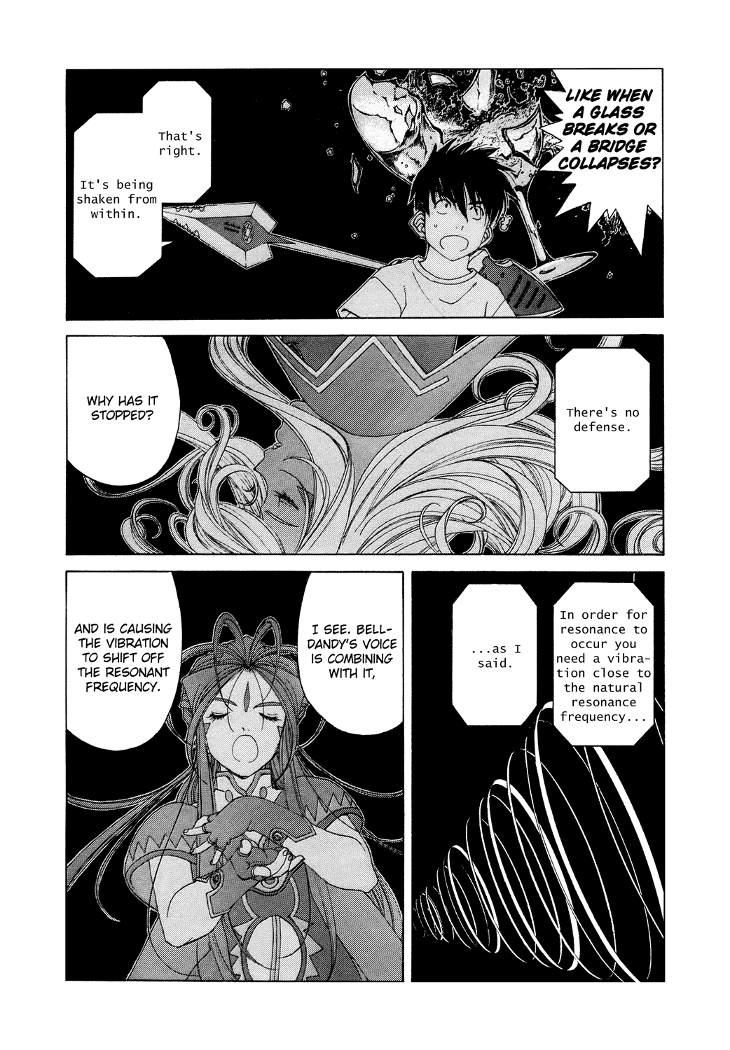 Ah! My Goddess Chapter 254 page 14 - Chapter 254: Darkness, Shaken