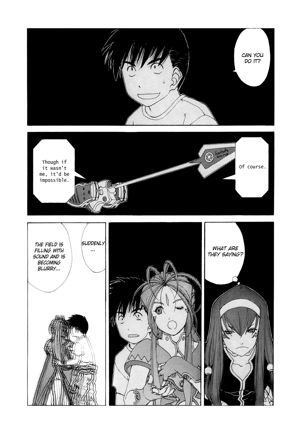 Ah! My Goddess Chapter 254 page 22 - Chapter 254: Darkness, Shaken