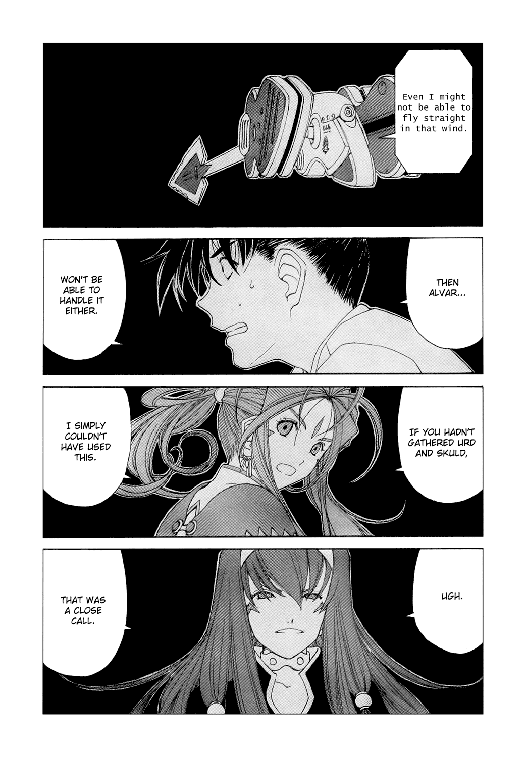 Ah! My Goddess Chapter 254 page 4 - Chapter 254: Darkness, Shaken