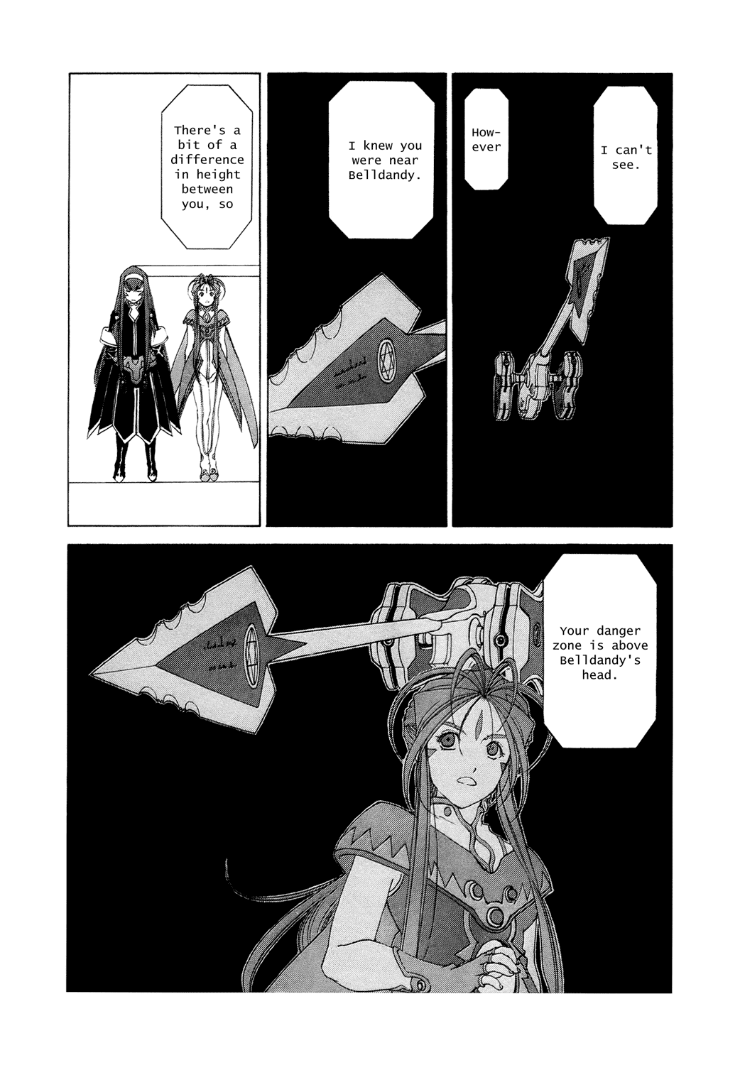 Ah! My Goddess Chapter 254 page 9 - Chapter 254: Darkness, Shaken