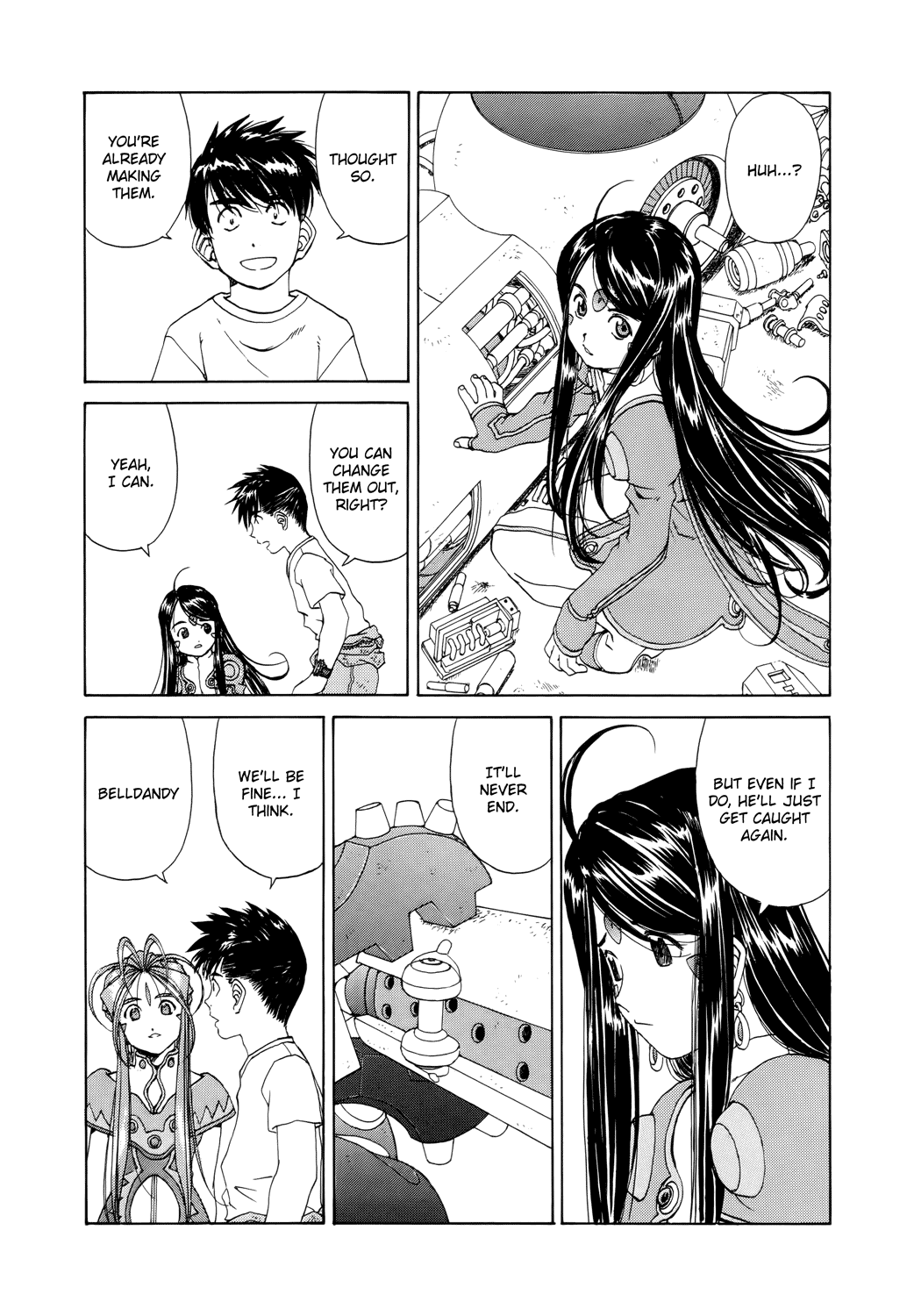 Ah! My Goddess Chapter 266 page 6 - Chapter 266: Counter-Attack Shavings