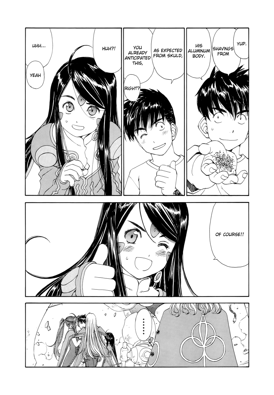 Ah! My Goddess Chapter 266 page 9 - Chapter 266: Counter-Attack Shavings