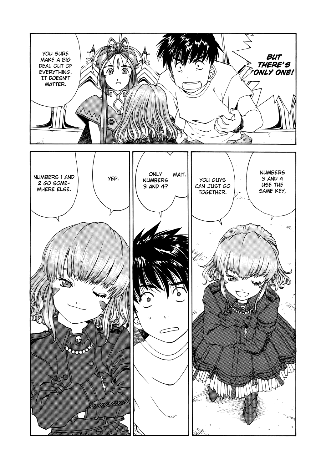 Ah! My Goddess Chapter 269 page 22 - Chapter 269: Quick Escape Contest!!