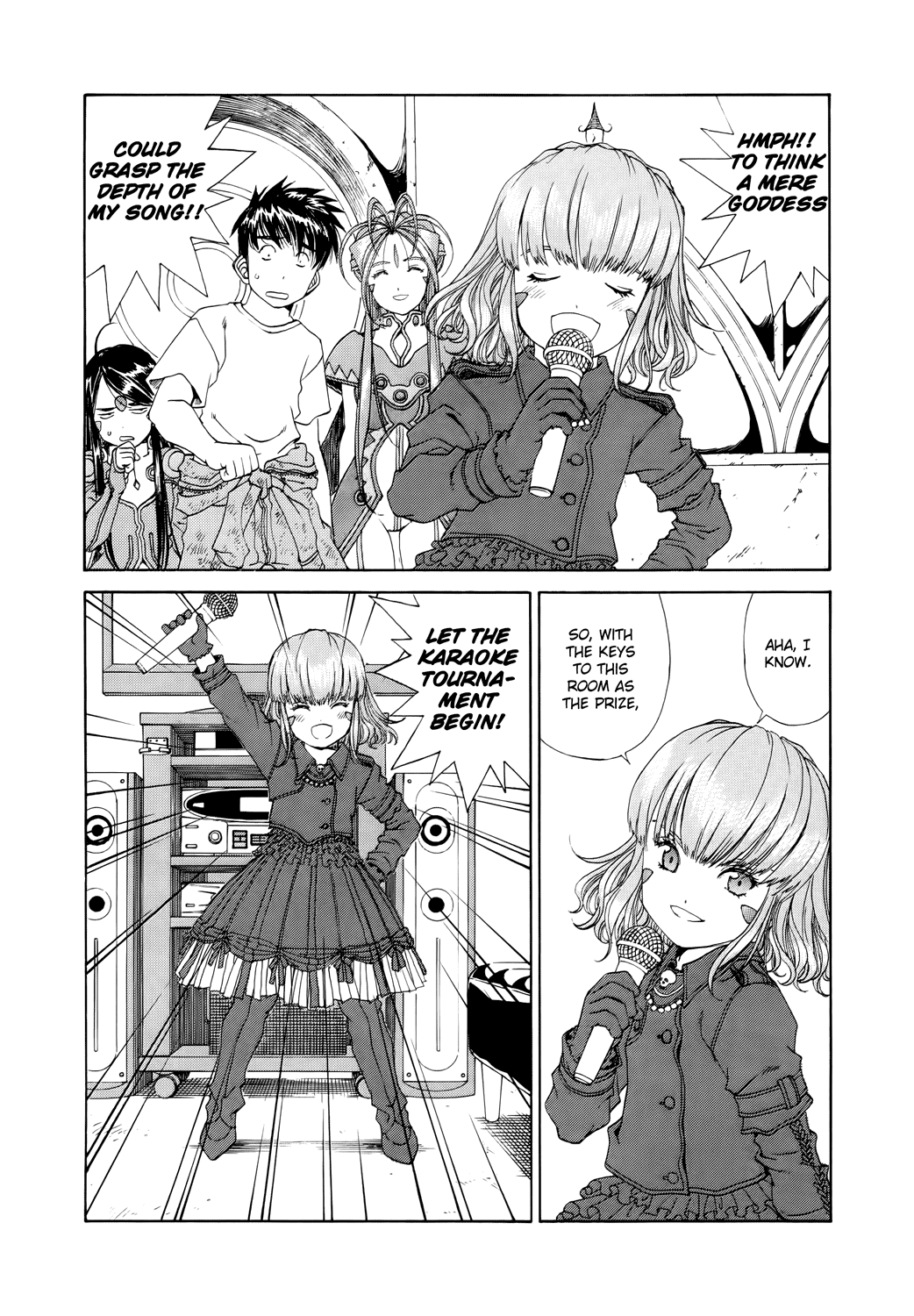Ah! My Goddess Chapter 269 page 5 - Chapter 269: Quick Escape Contest!!