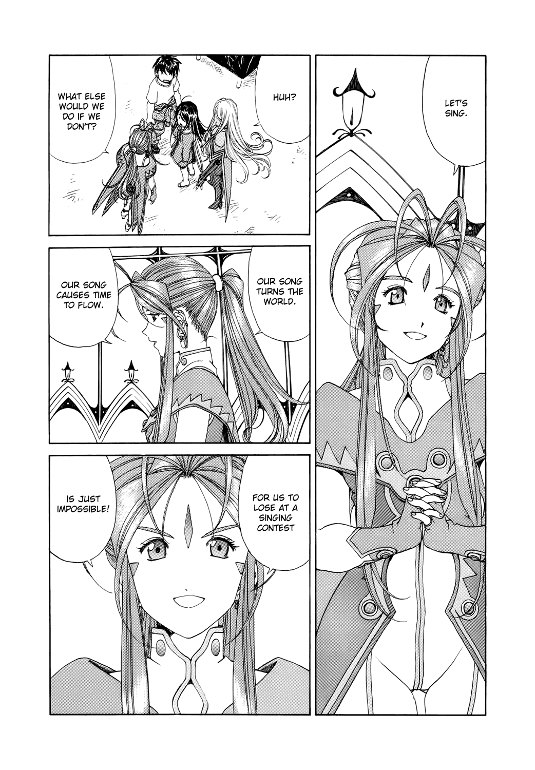 Ah! My Goddess Chapter 269 page 8 - Chapter 269: Quick Escape Contest!!