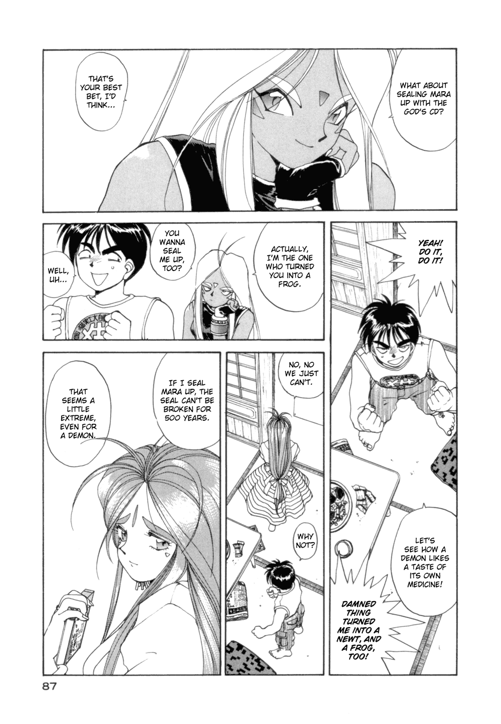Ah! My Goddess Chapter 27 page 7 - Chapter 27: Mara Strikes Back!