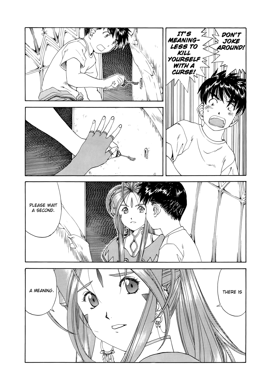 Ah! My Goddess Chapter 270 page 13 - Chapter 270: The Cursed Door