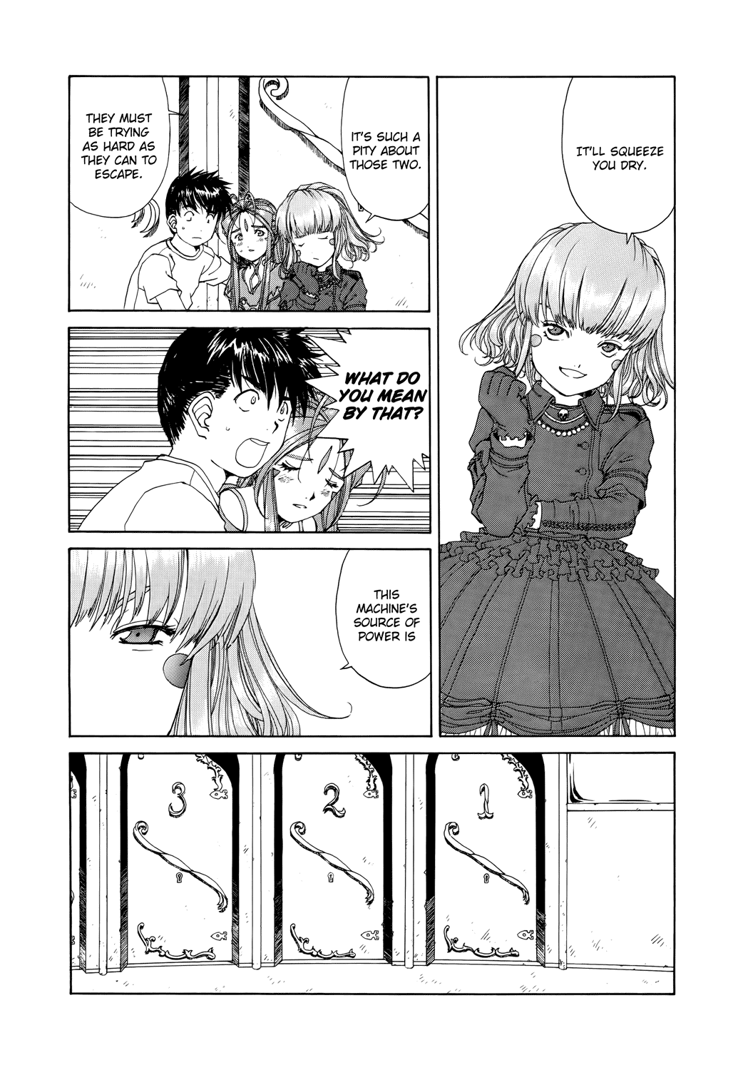 Ah! My Goddess Chapter 270 page 21 - Chapter 270: The Cursed Door