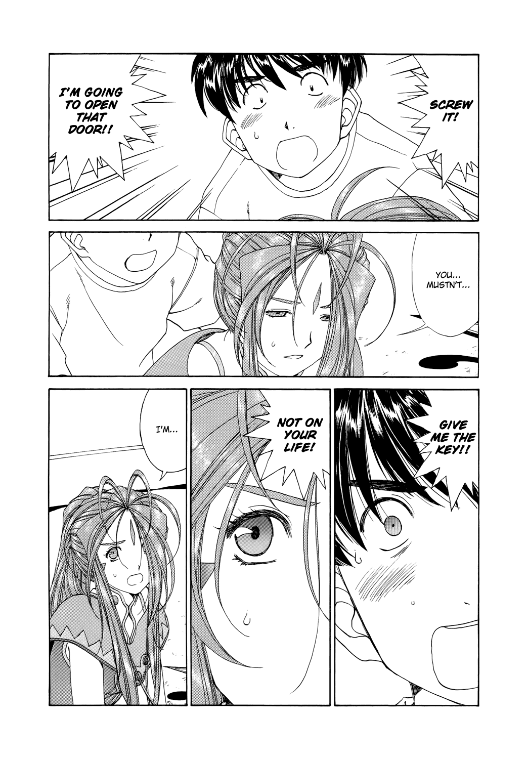 Ah! My Goddess Chapter 272 page 8 - Chapter 272: What I Can Do Because of You