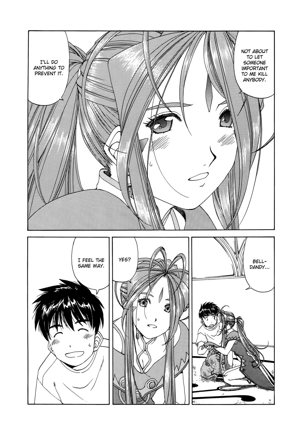 Ah! My Goddess Chapter 272 page 9 - Chapter 272: What I Can Do Because of You