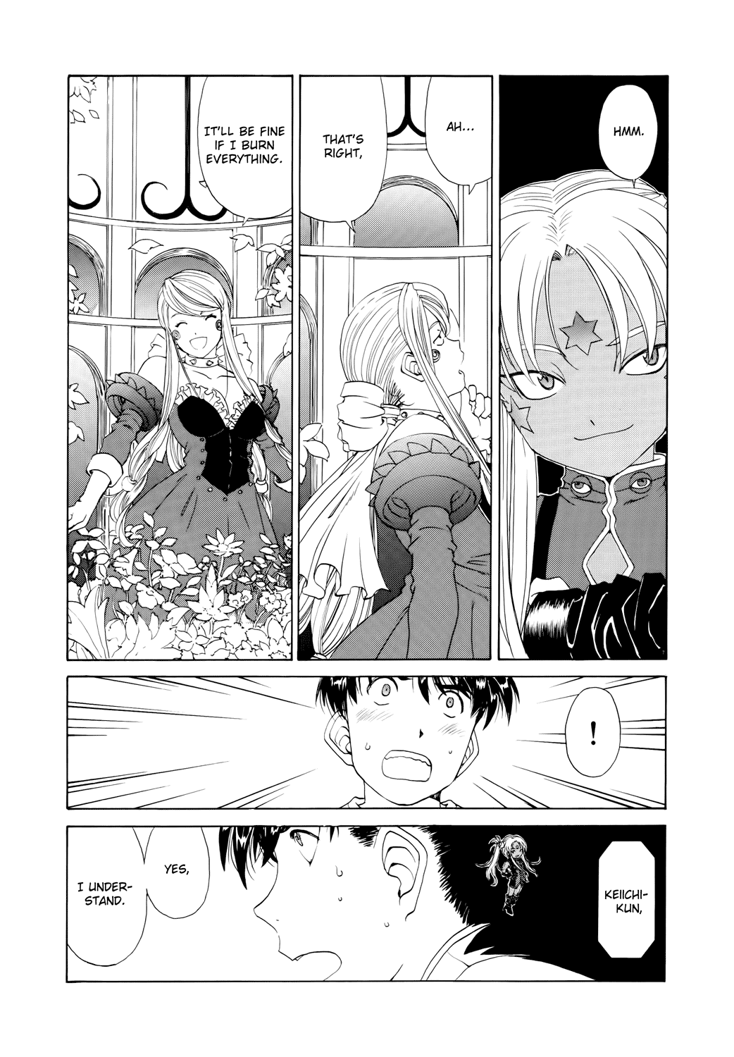 Ah! My Goddess Chapter 279 page 9 - Chapter 279: The Daimakachou's Responsibility