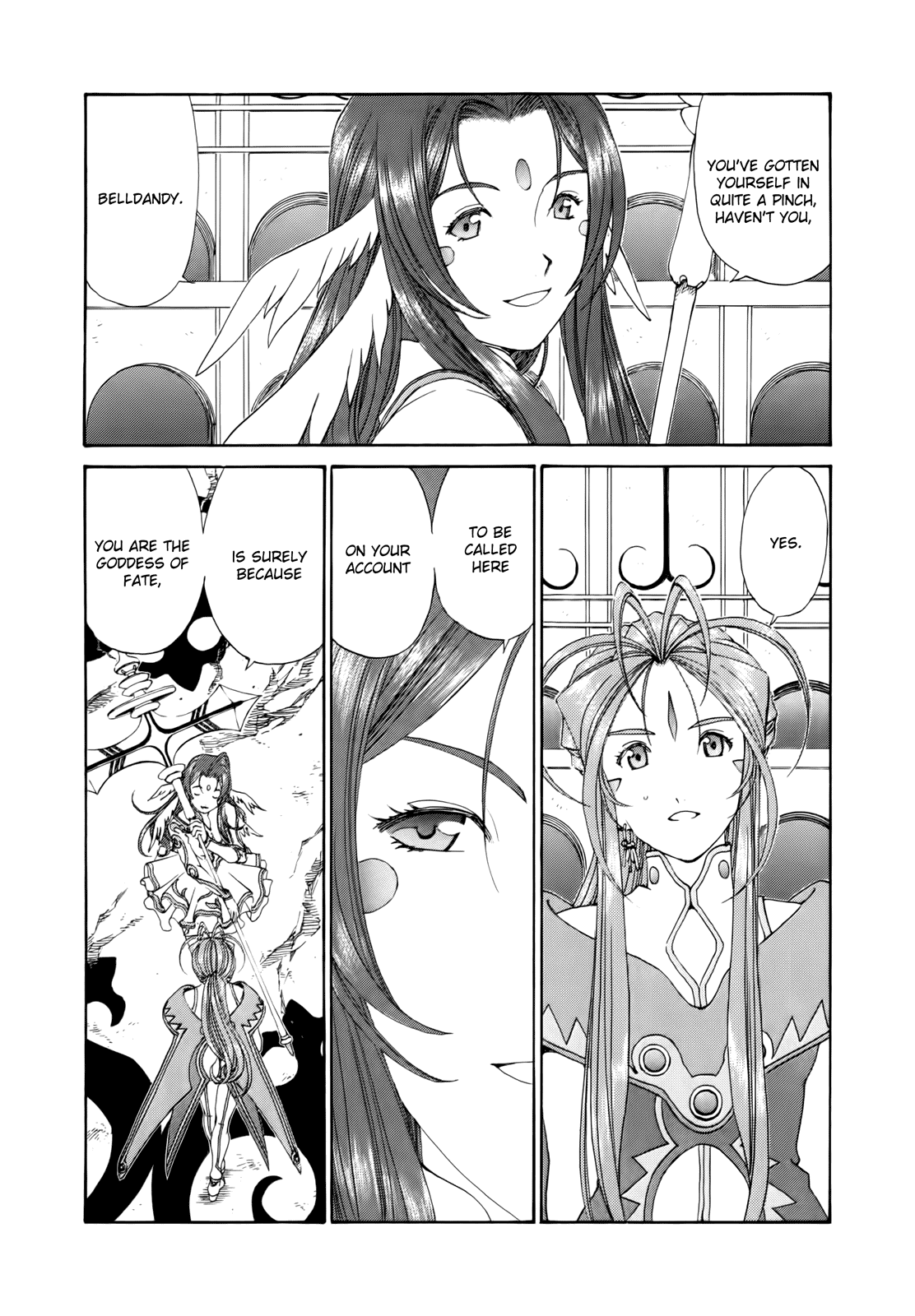 Ah! My Goddess Chapter 286 page 7 - Chapter 286: The Interspecies Intimacy Inquisition System