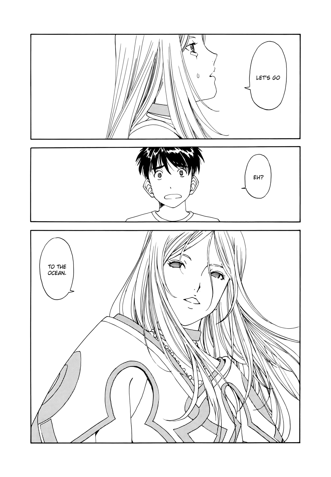 Ah! My Goddess Chapter 291 page 17 - Chapter 291: The Scenery I Want You to See. The Soundscape I Want You to Hear
