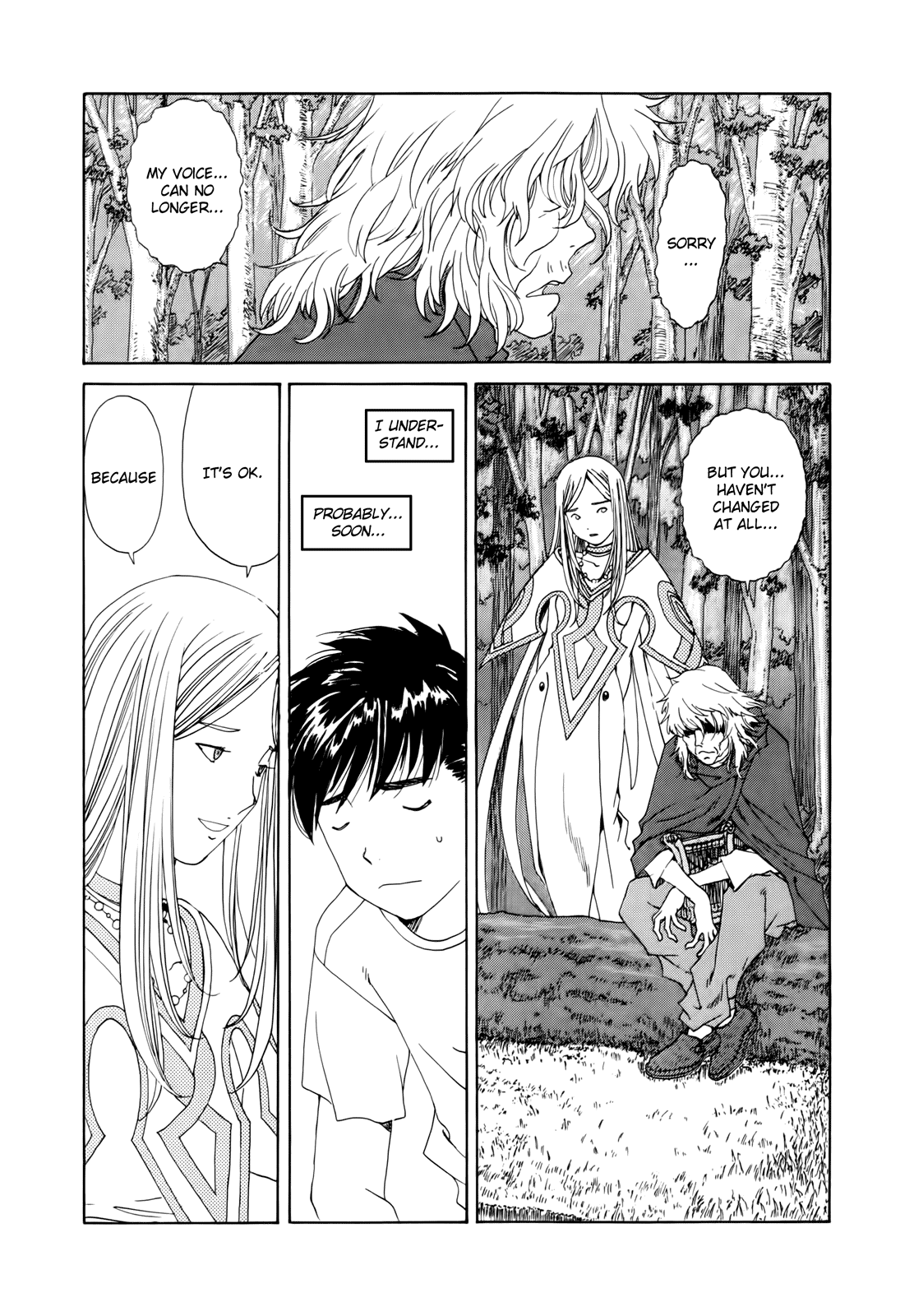 Ah! My Goddess Chapter 291 page 7 - Chapter 291: The Scenery I Want You to See. The Soundscape I Want You to Hear