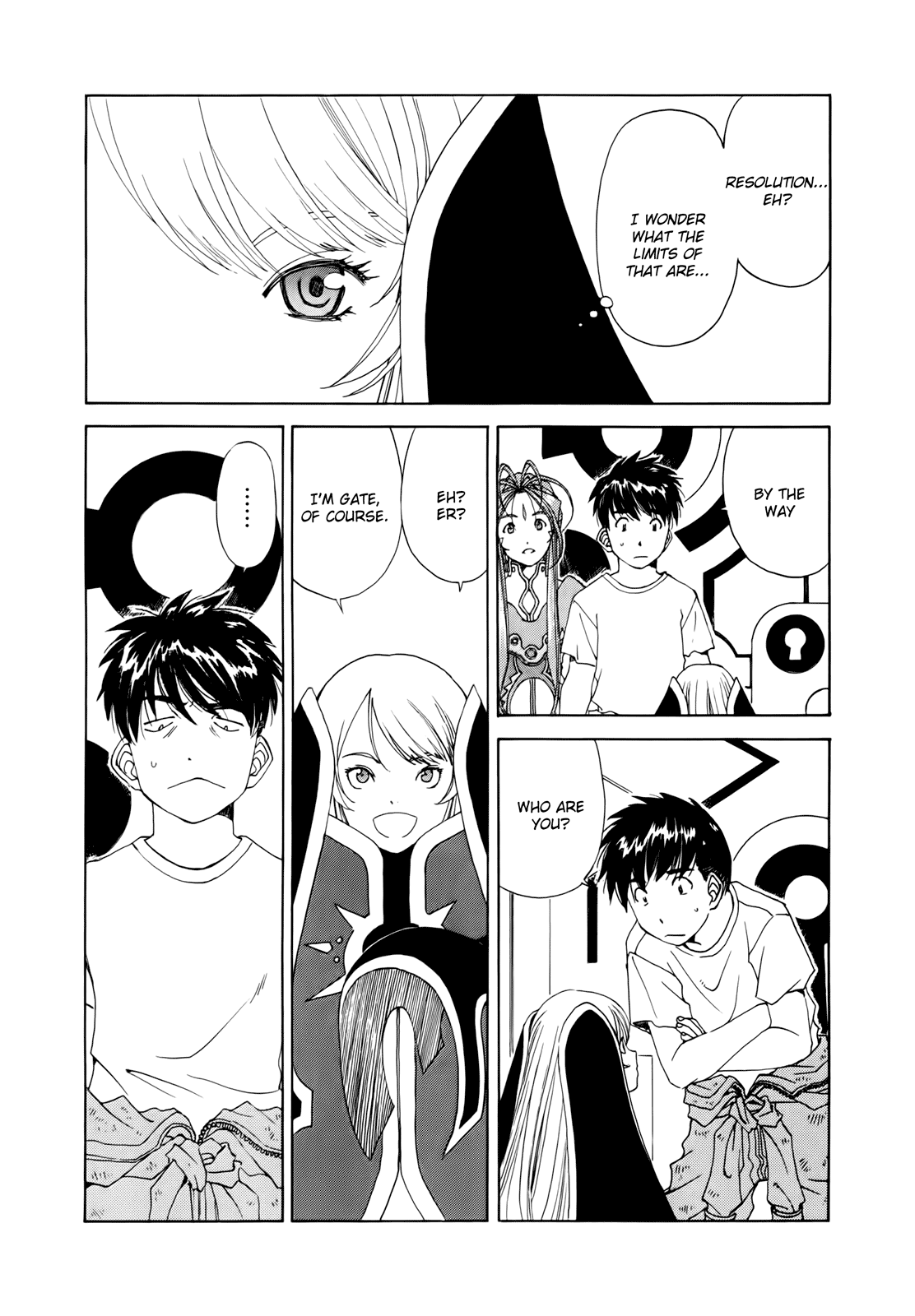 Ah! My Goddess Chapter 294 page 17 - Chapter 294: Facing Resolution with Resolution