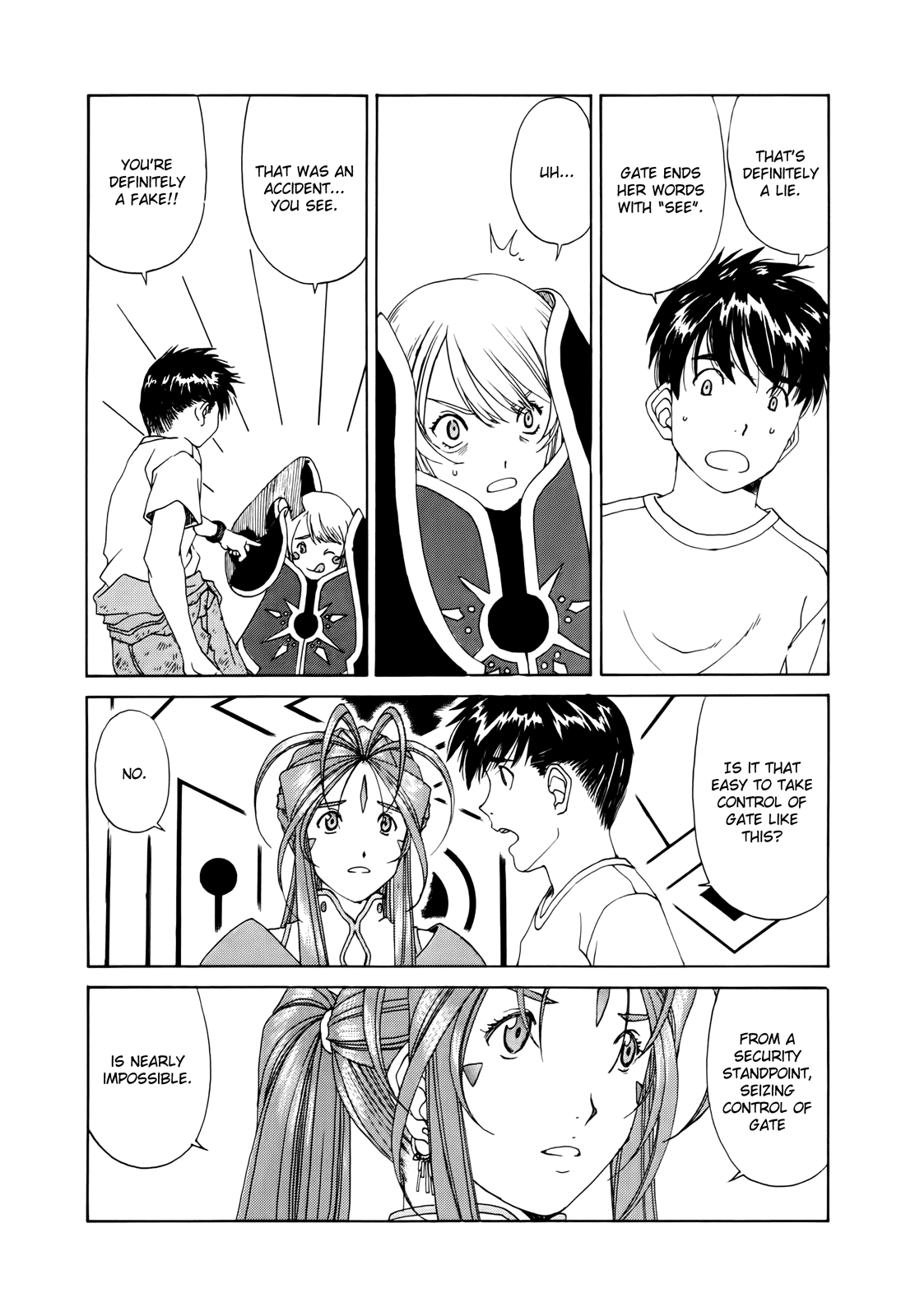 Ah! My Goddess Chapter 294 page 18 - Chapter 294: Facing Resolution with Resolution