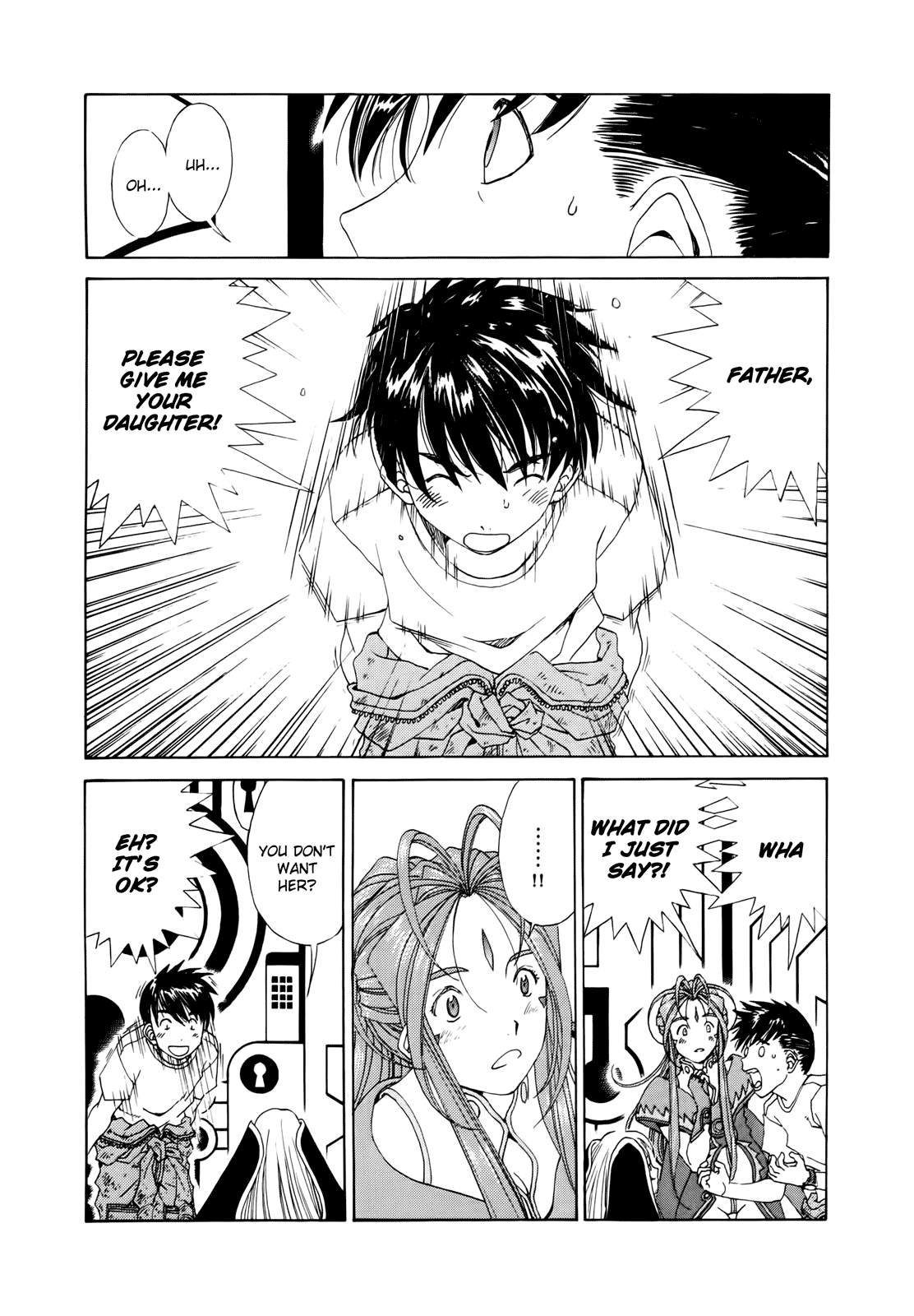 Ah! My Goddess Chapter 294 page 22 - Chapter 294: Facing Resolution with Resolution