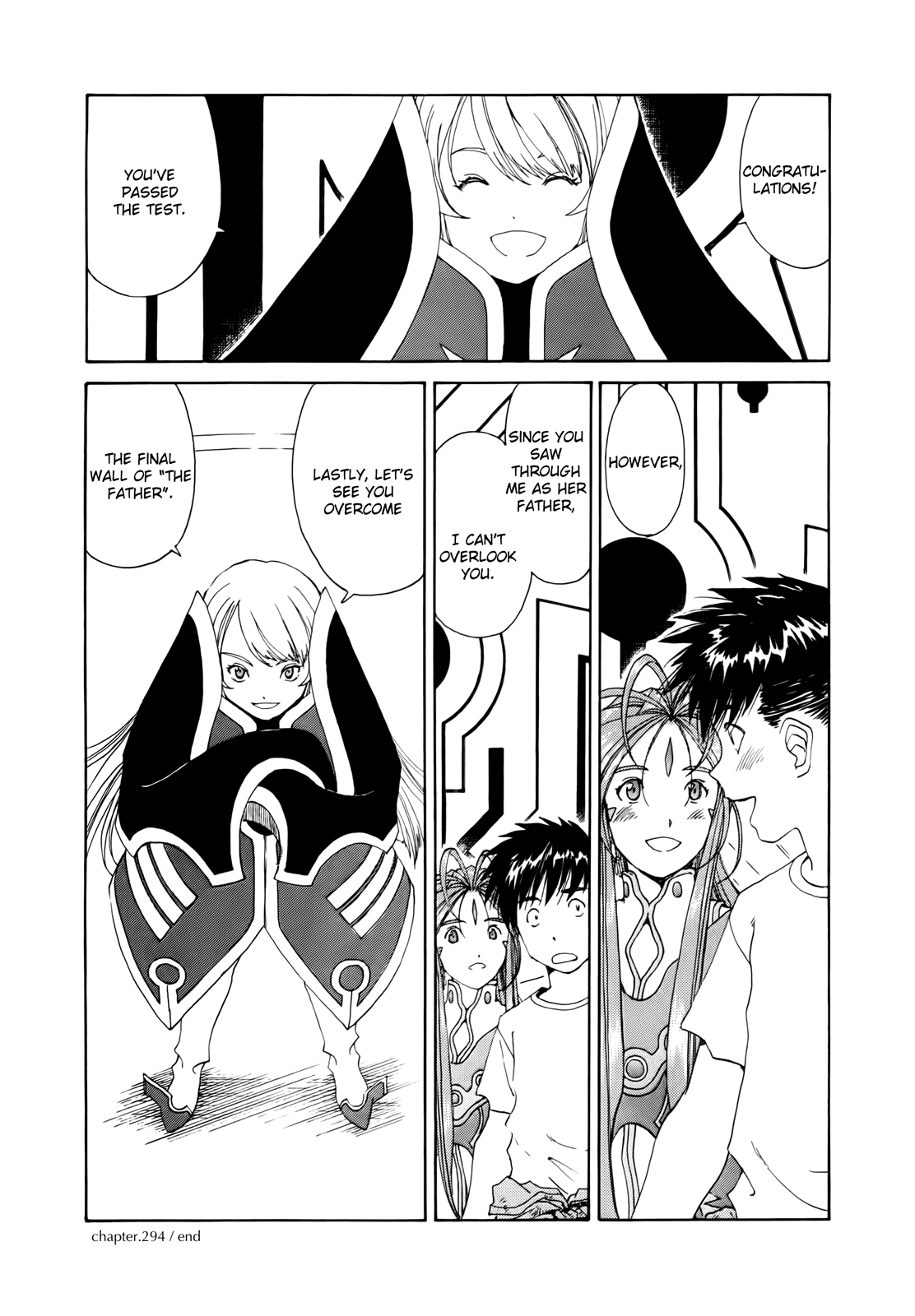 Ah! My Goddess Chapter 294 page 24 - Chapter 294: Facing Resolution with Resolution