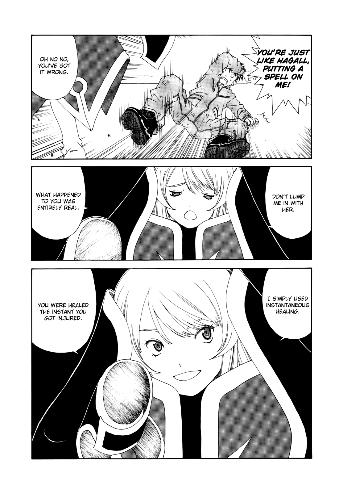 Ah! My Goddess Chapter 299 page 8 - Chapter 299: The Interval Between Life and Death